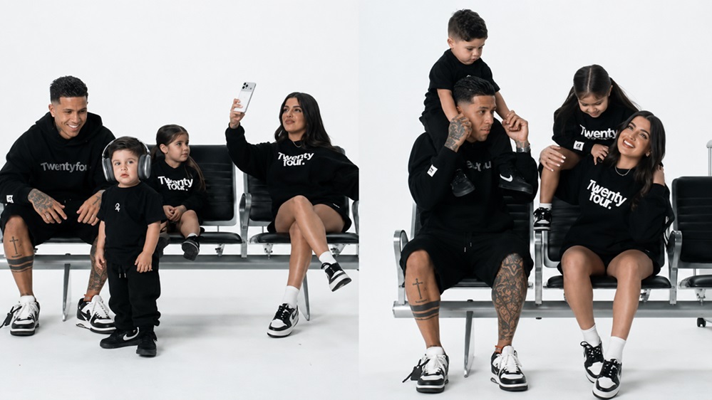 Enzo Fernández y Valentina Cervantes lanzaron su marca de ropa: cuánto cuestan las prendas